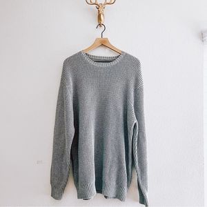 Barney Cools Men's Gray Knit Sweater Size Large NWT